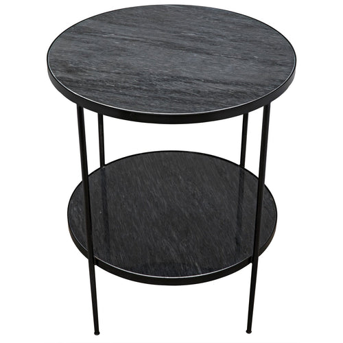 Noir Rivoli Side Table
