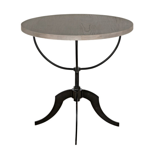 Noir Wine Table With Adjustable Base