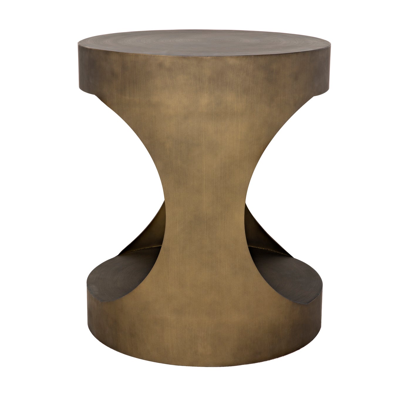 Noir Eclipse Round Side Table