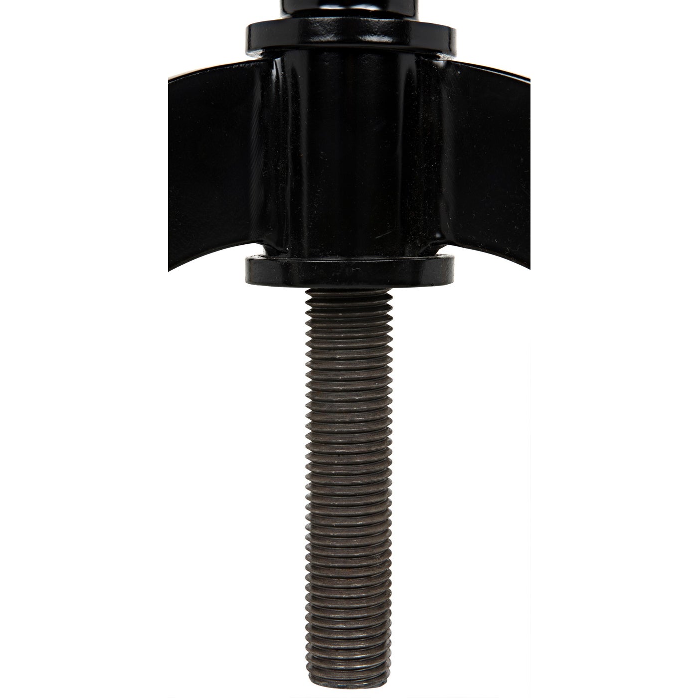 Noir Calder Side Table, Black Steel