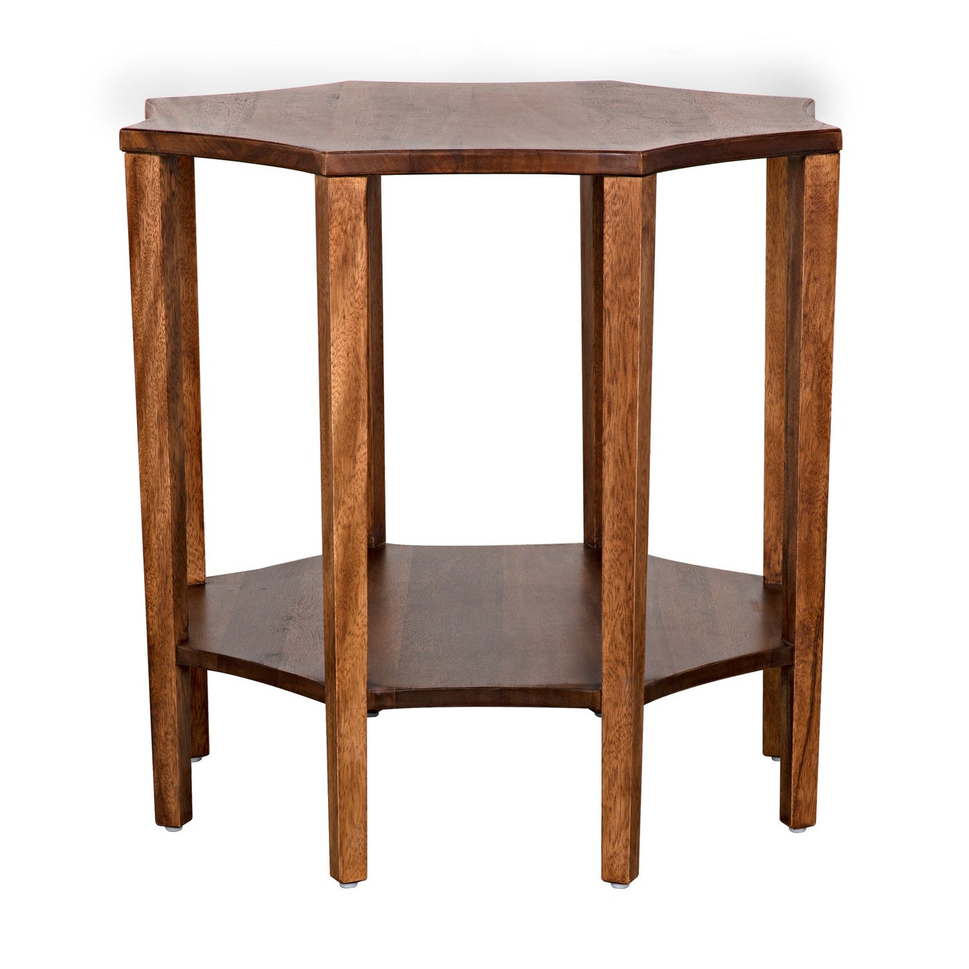 Noir Ariana Side Table, Dark Walnut