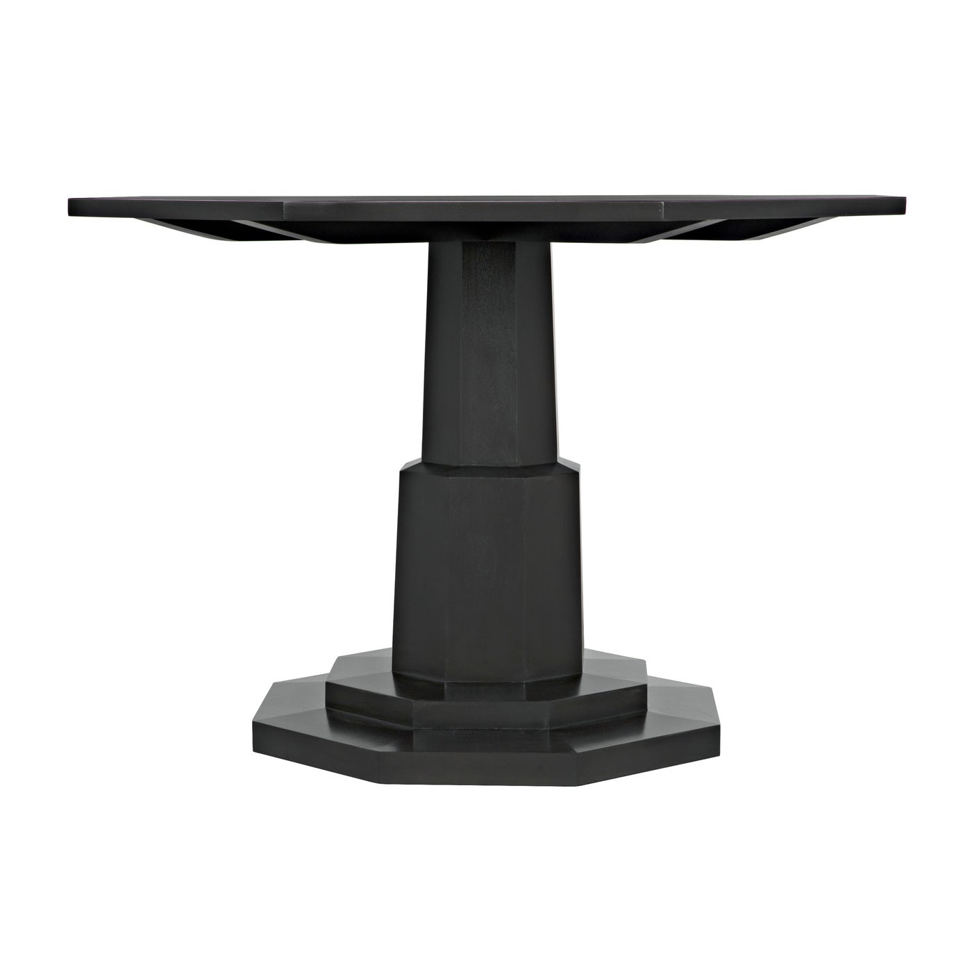Noir Octagon Table, Pale
