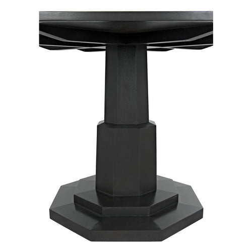 Noir Octagon Table, Pale