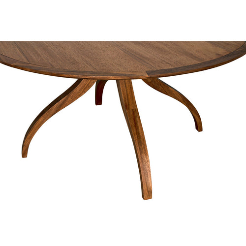 Noir Vera Dining Table, Dark Walnut