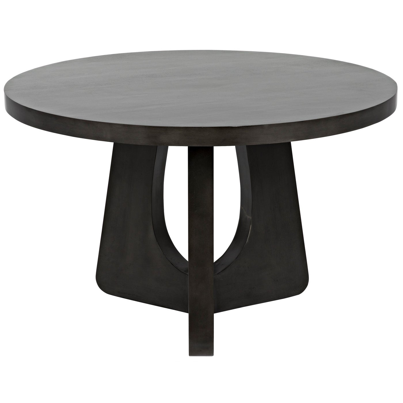 Noir Nobuko Dining Table, 48" Diameter, Pale