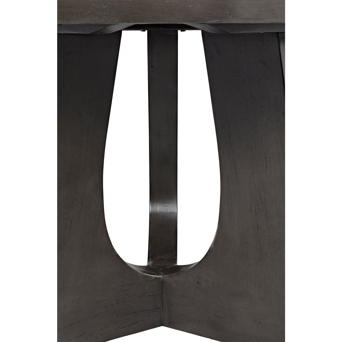 Noir Nobuko Dining Table, 48" Diameter, Pale