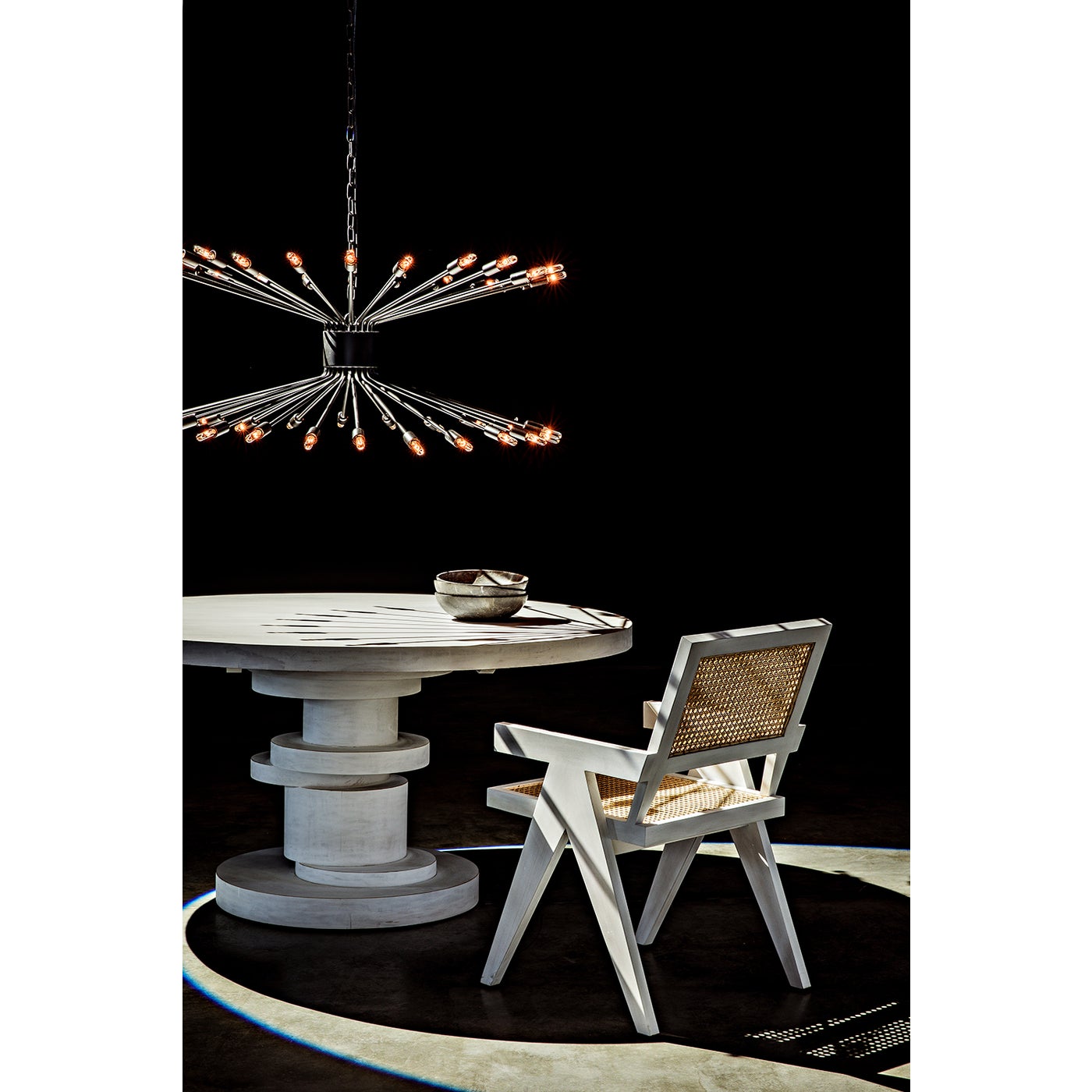 Noir Hugo Dining Table 60"