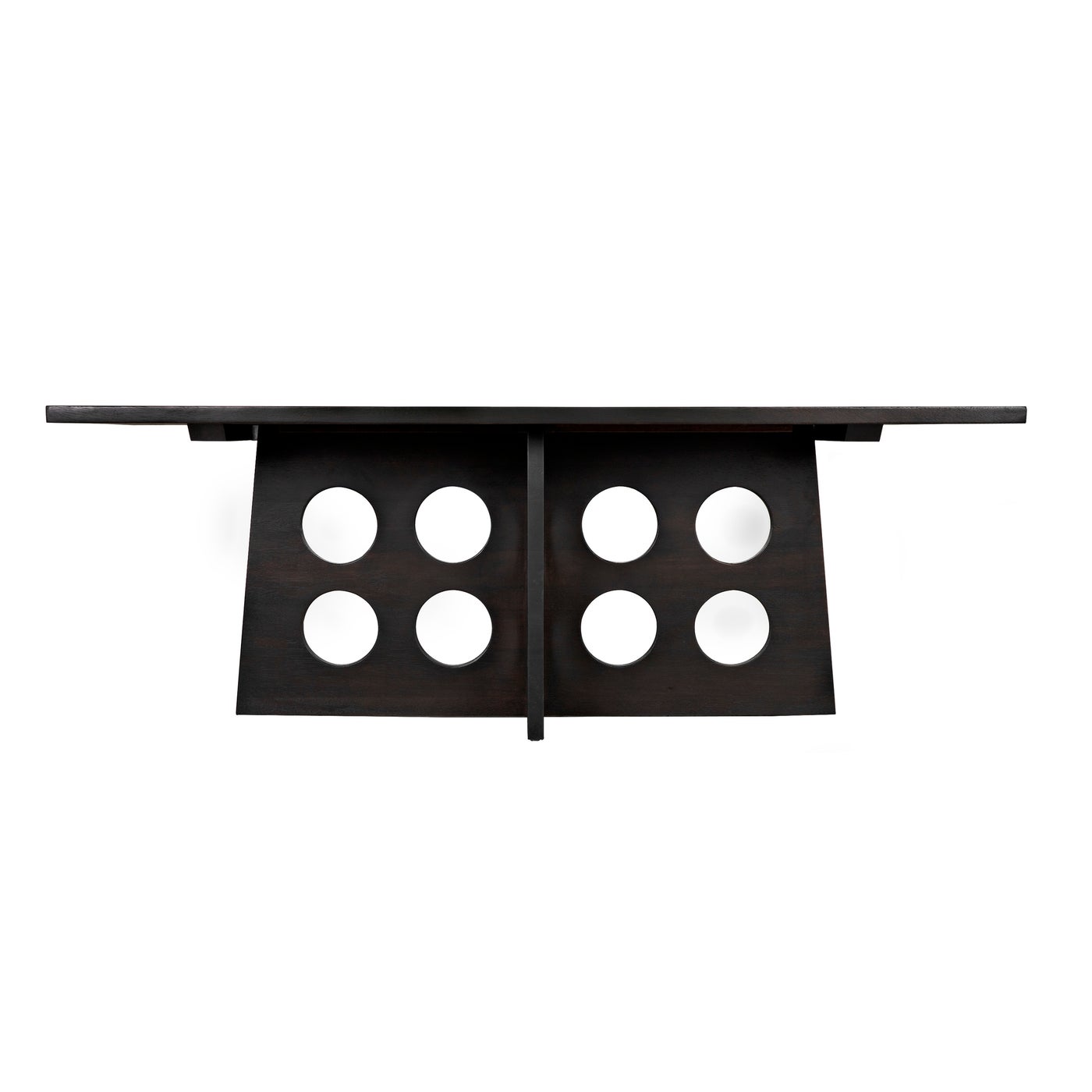 Noir Carlo Dining Table, Ebony Walnut