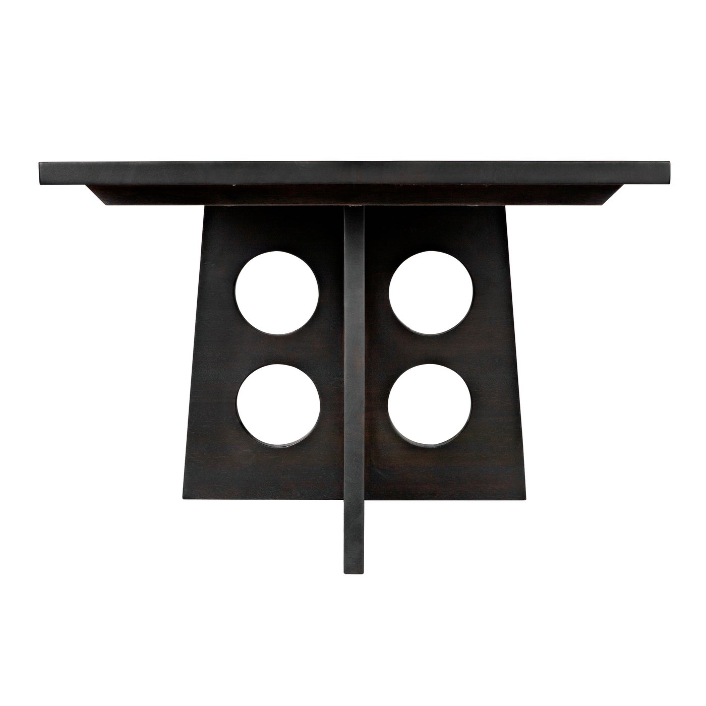 Noir Carlo Dining Table, Ebony Walnut