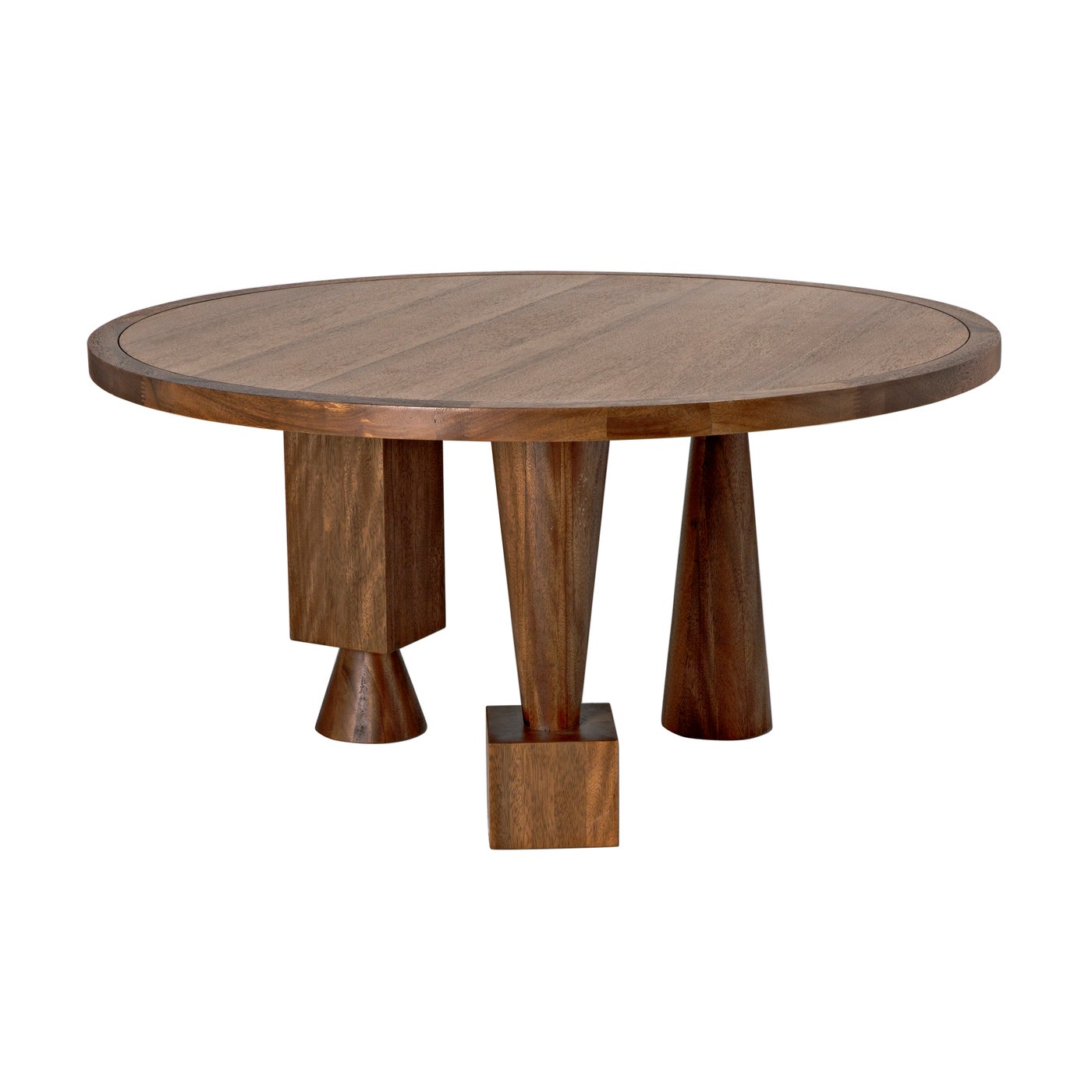 Noir Hybrid Table, Dark Walnut
