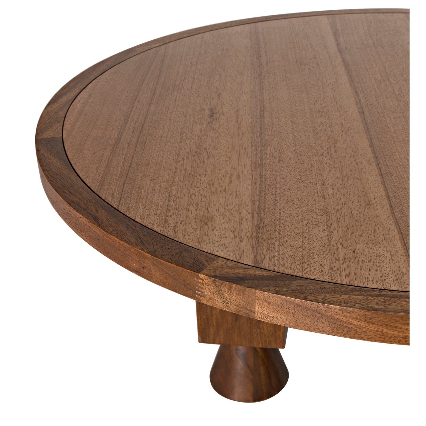 Noir Hybrid Table, Dark Walnut