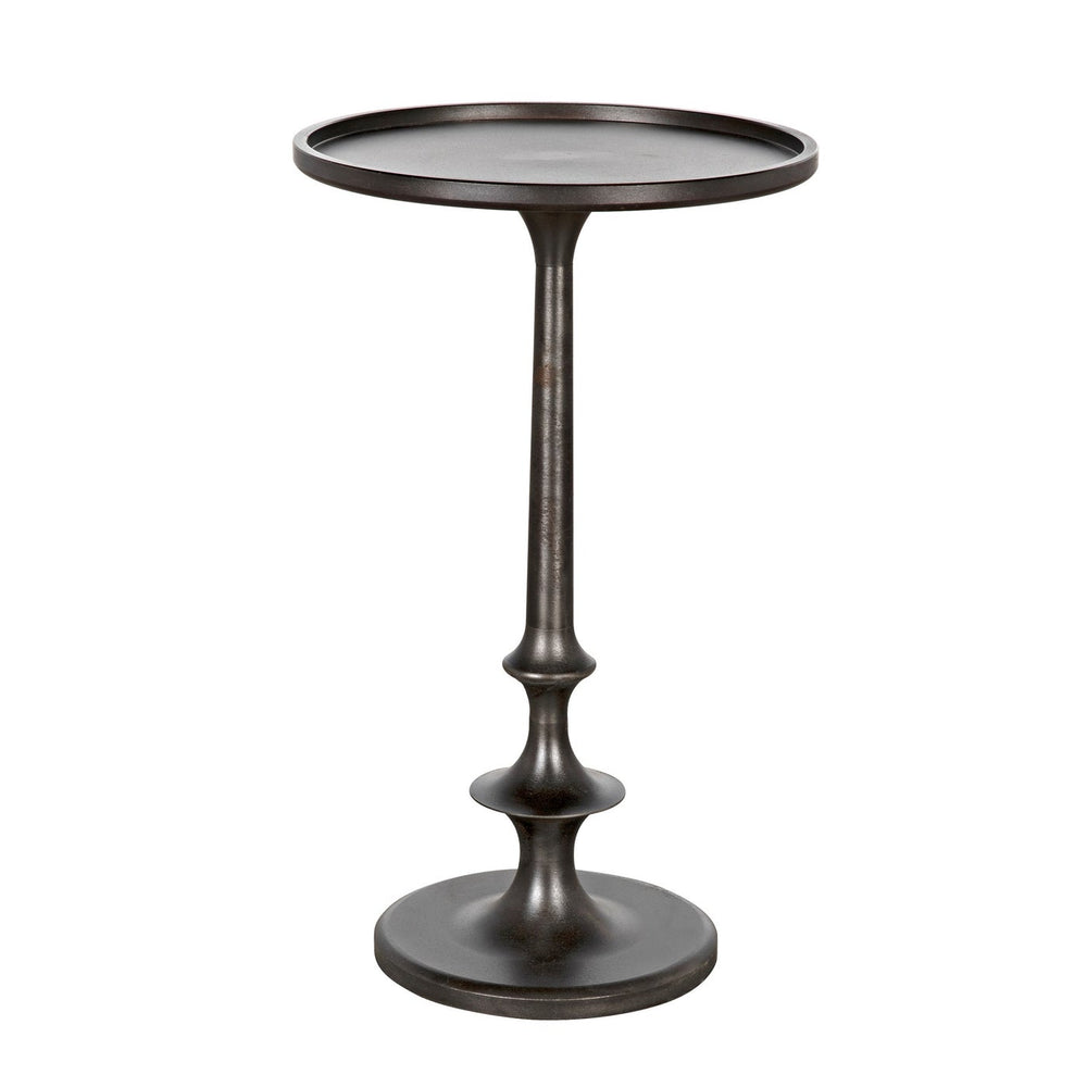 Noir Terni Side Table, Cast Iron