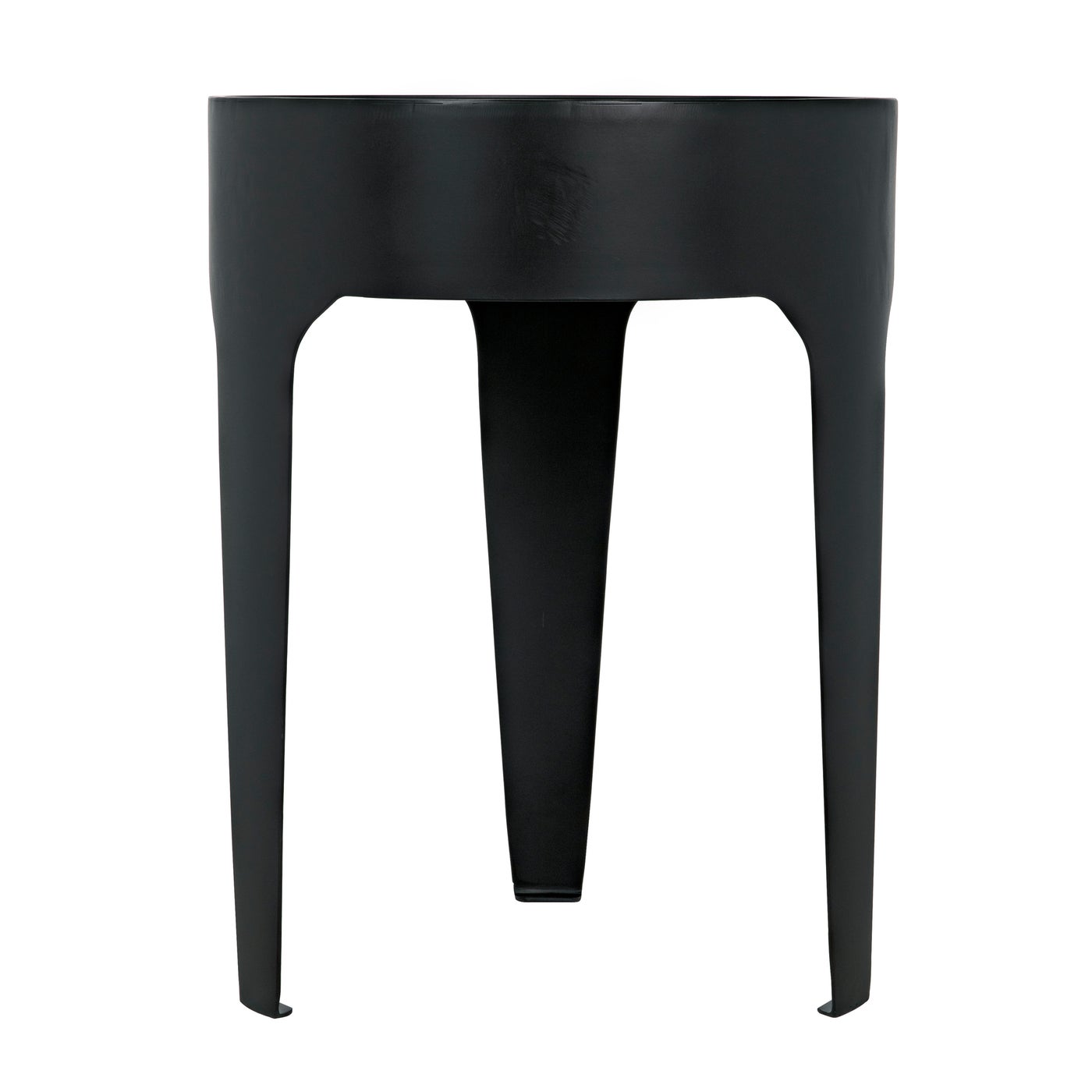 Noir Cylinder Side Table