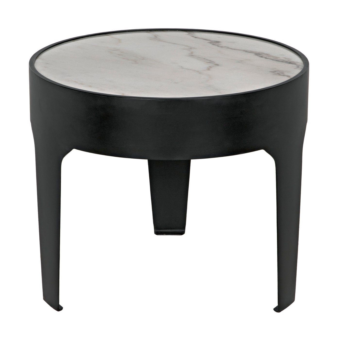Noir Cylinder Side Table