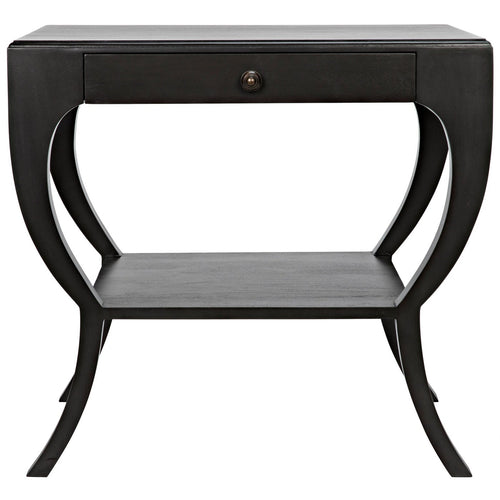 Noir Maude Side Table, Pale