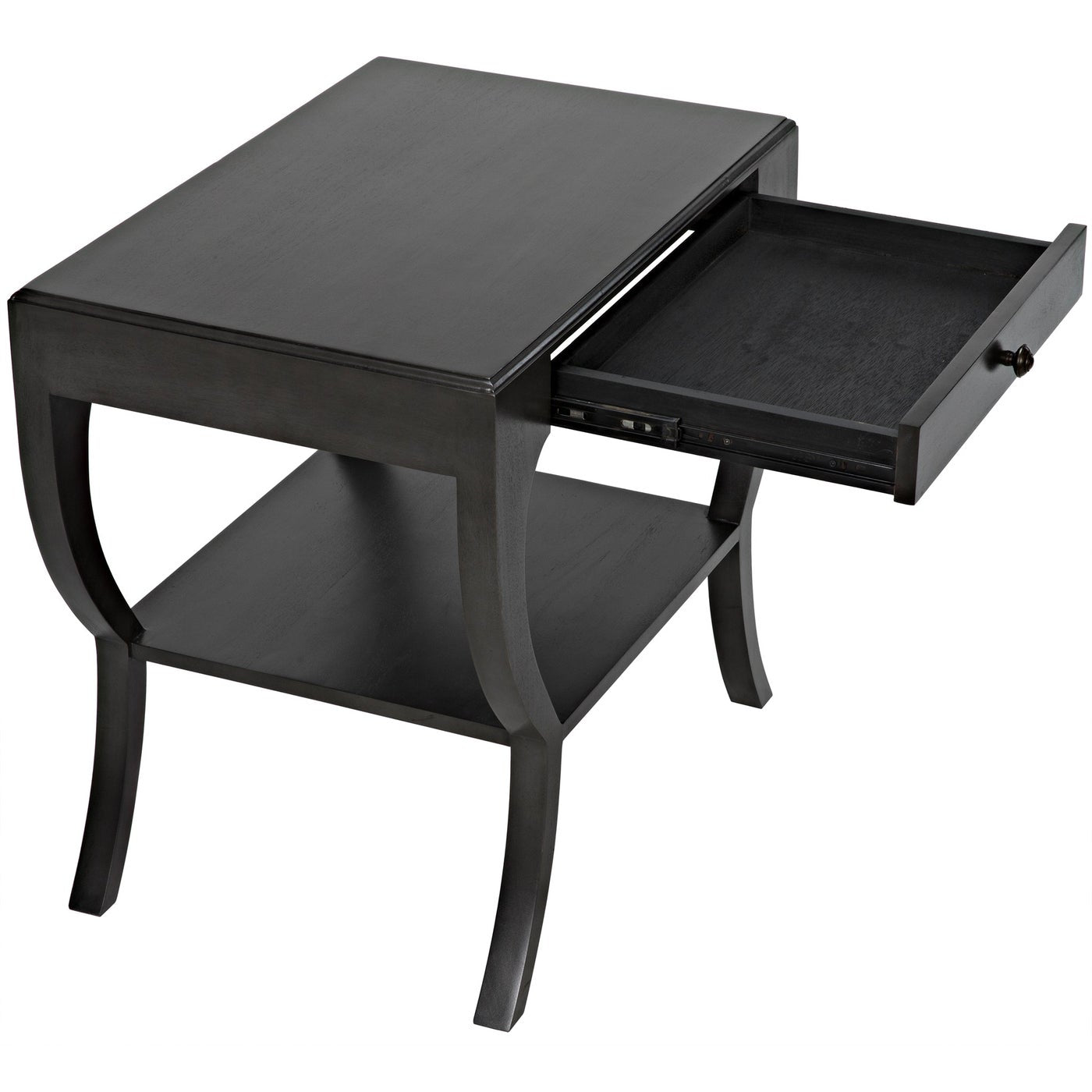 Noir Maude Side Table, Pale