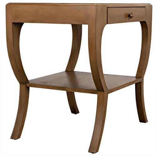 Noir Maude Side Table, Pale