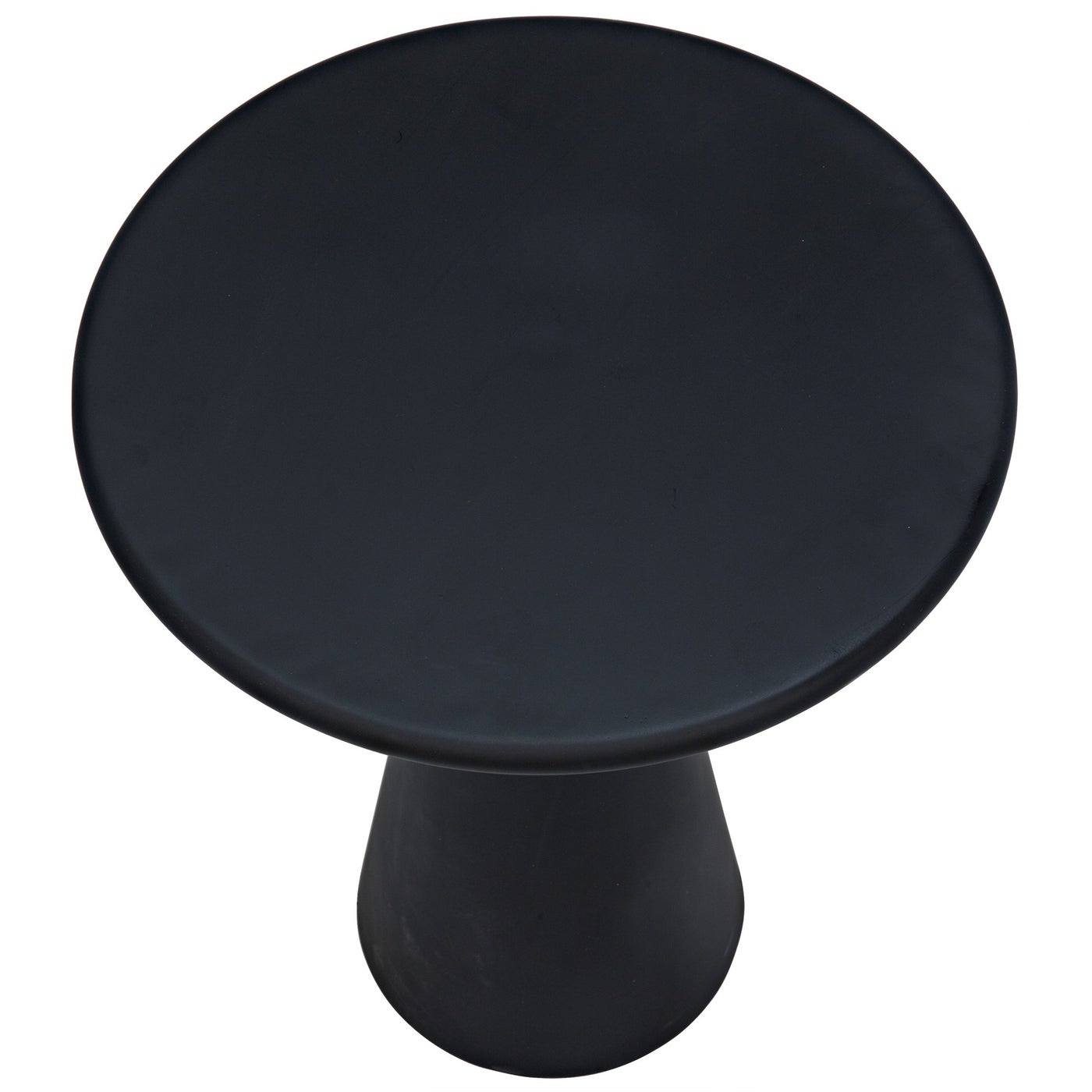Noir Idiom Side Table, Black Steel