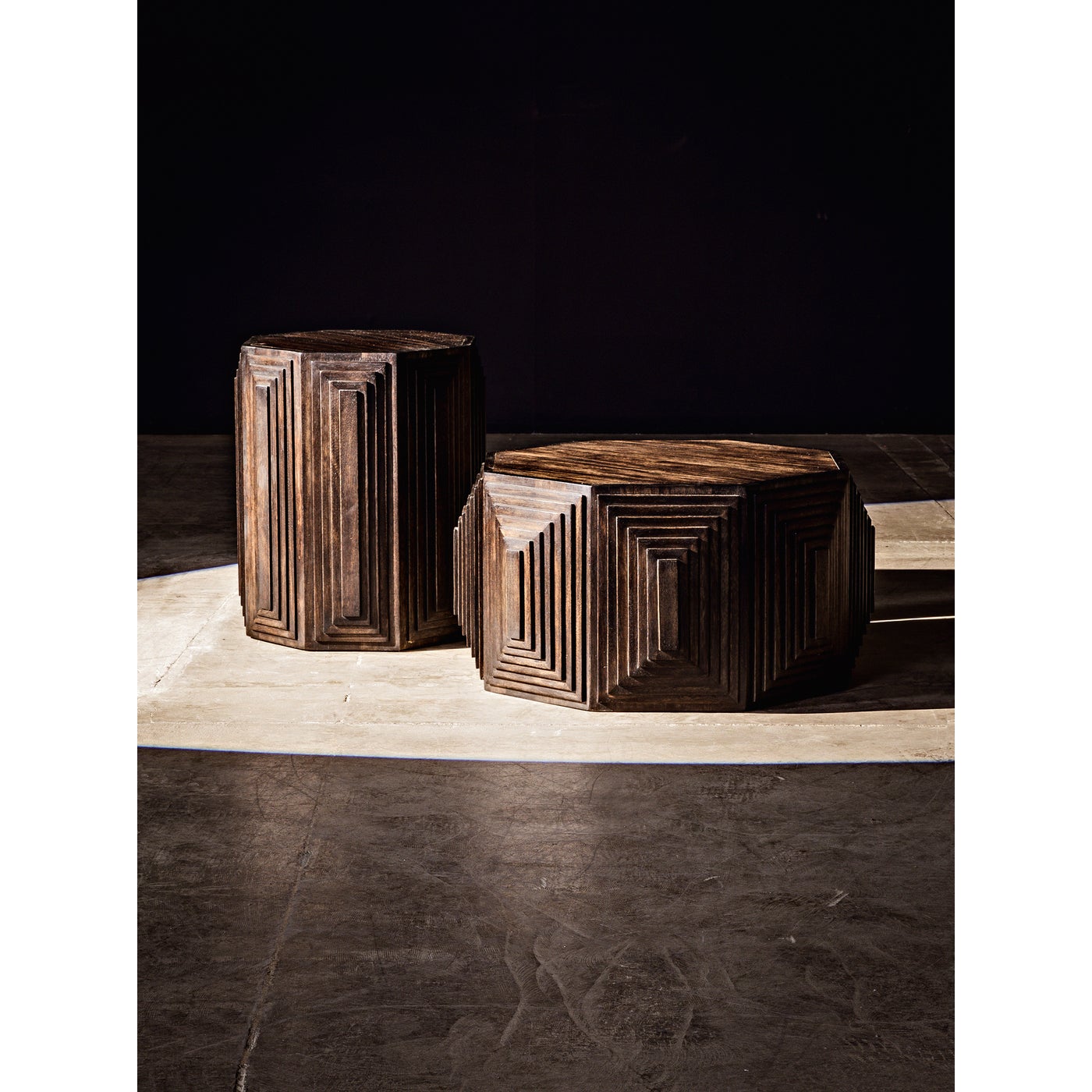 Noir Moore Side Table, Ebony