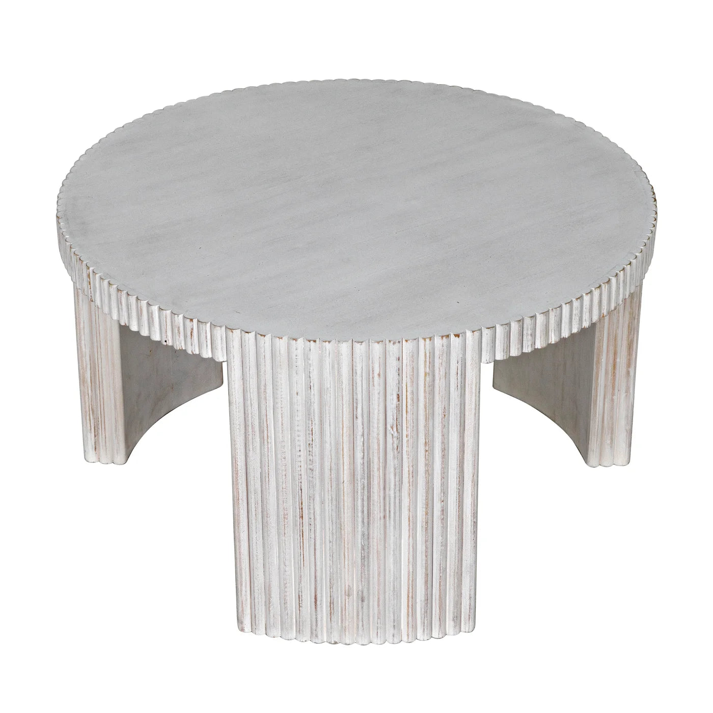 Noir Jgor Side/Coffee Table, White Wash