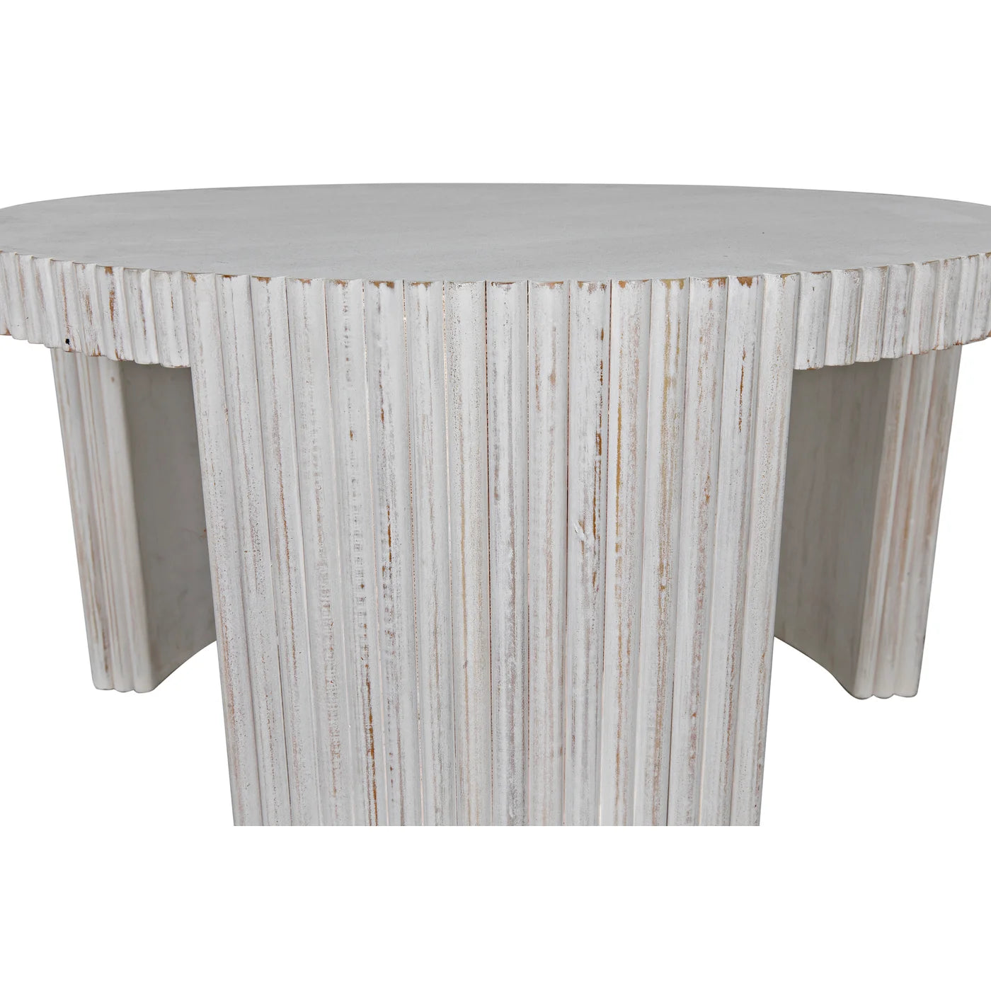 Noir Jgor Side/Coffee Table, White Wash