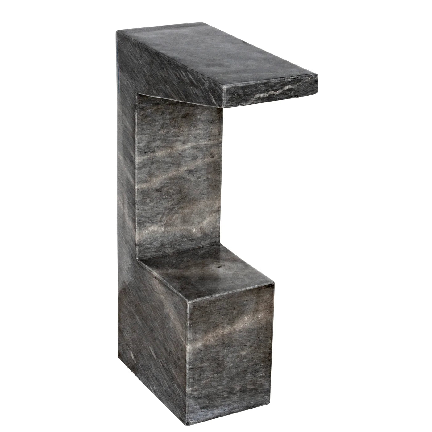 Noir Aero Side Table, Black
