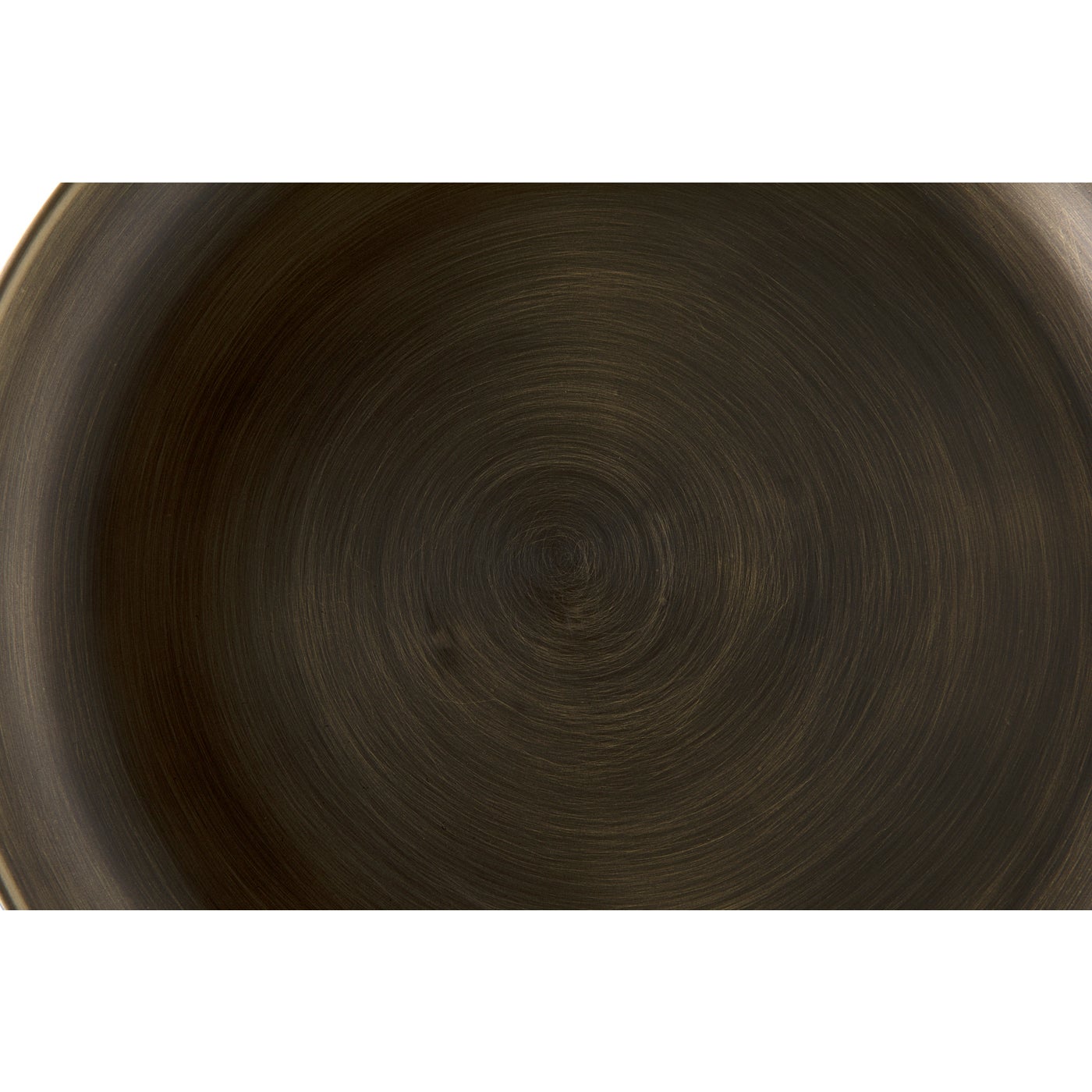 Noir Lee Side Table, Aged Brass