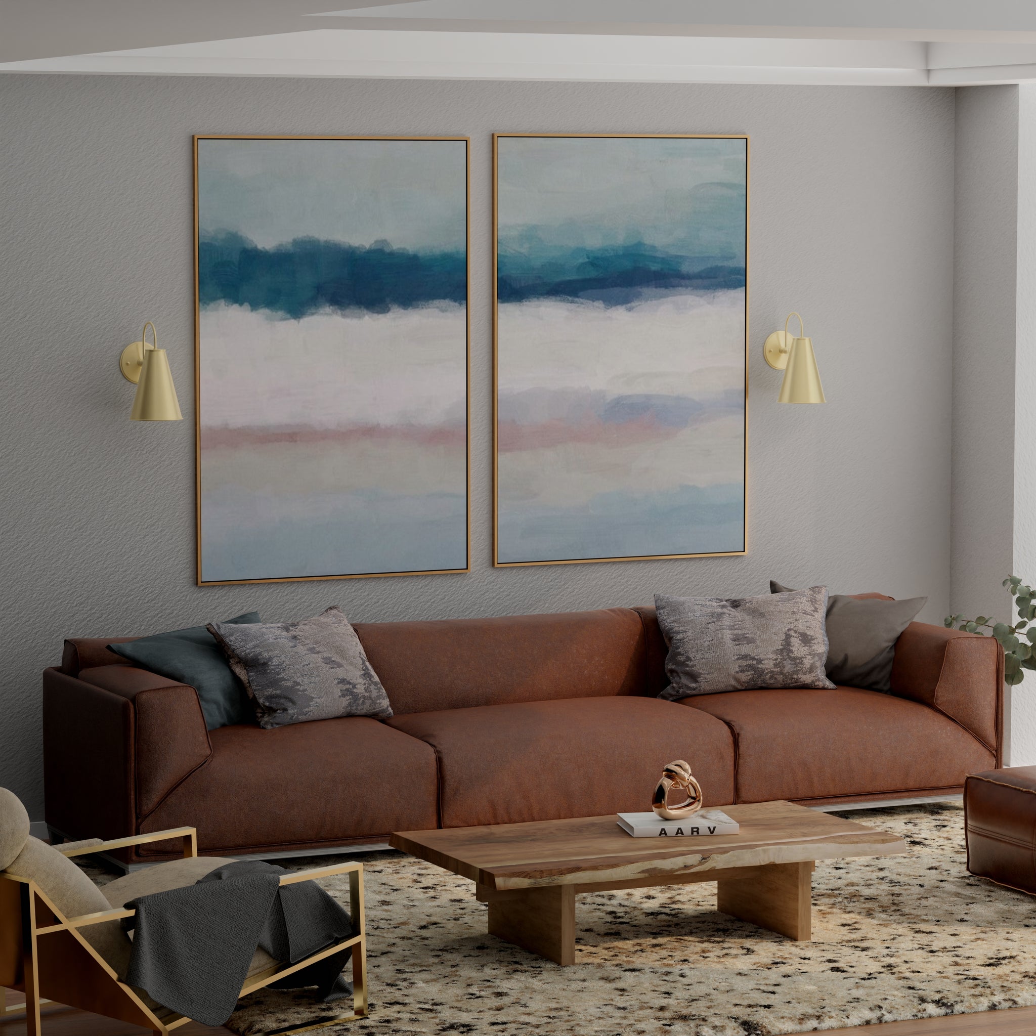 Lumanity Lincoln Tapered Metal 7" Dome Antique Brass Wall Sconce Light