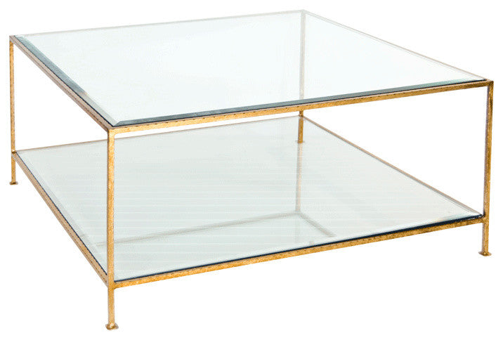 Worlds Away Quadro Coffee Table