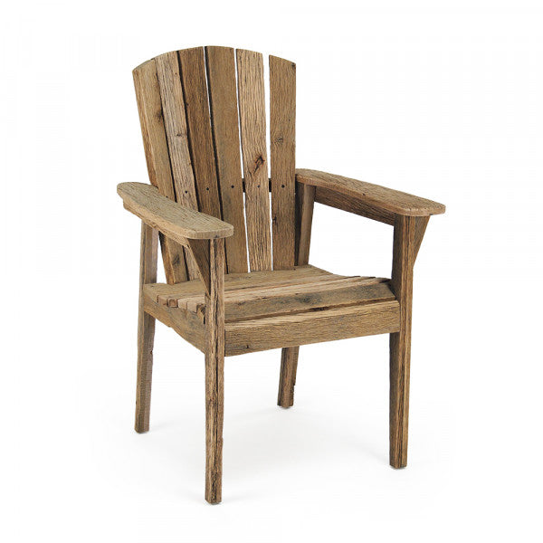Zentique Bordea Chair Distressed Natural