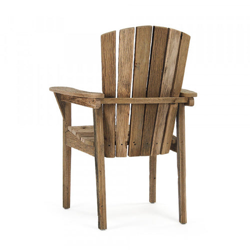 Zentique Bordea Chair Distressed Natural