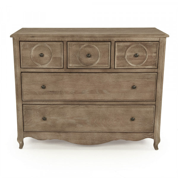 Zentique Edward Dresser Limed Grey Oak
