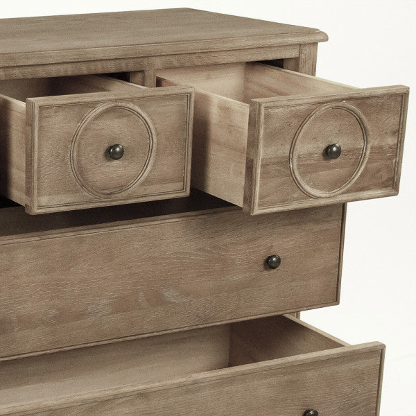 Zentique Edward Dresser Limed Grey Oak