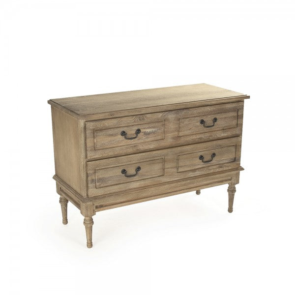 Zentique L'angley Chest Limed Grey Oak