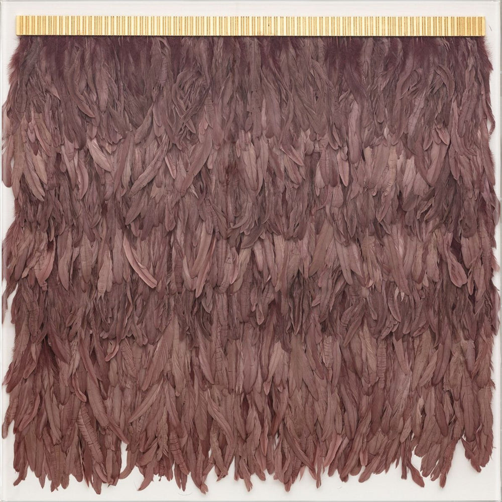 Natural Curiosities Icarus Collection, Mauve Feathers