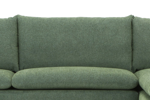 Urbia Anderson Sectional in Dark Green