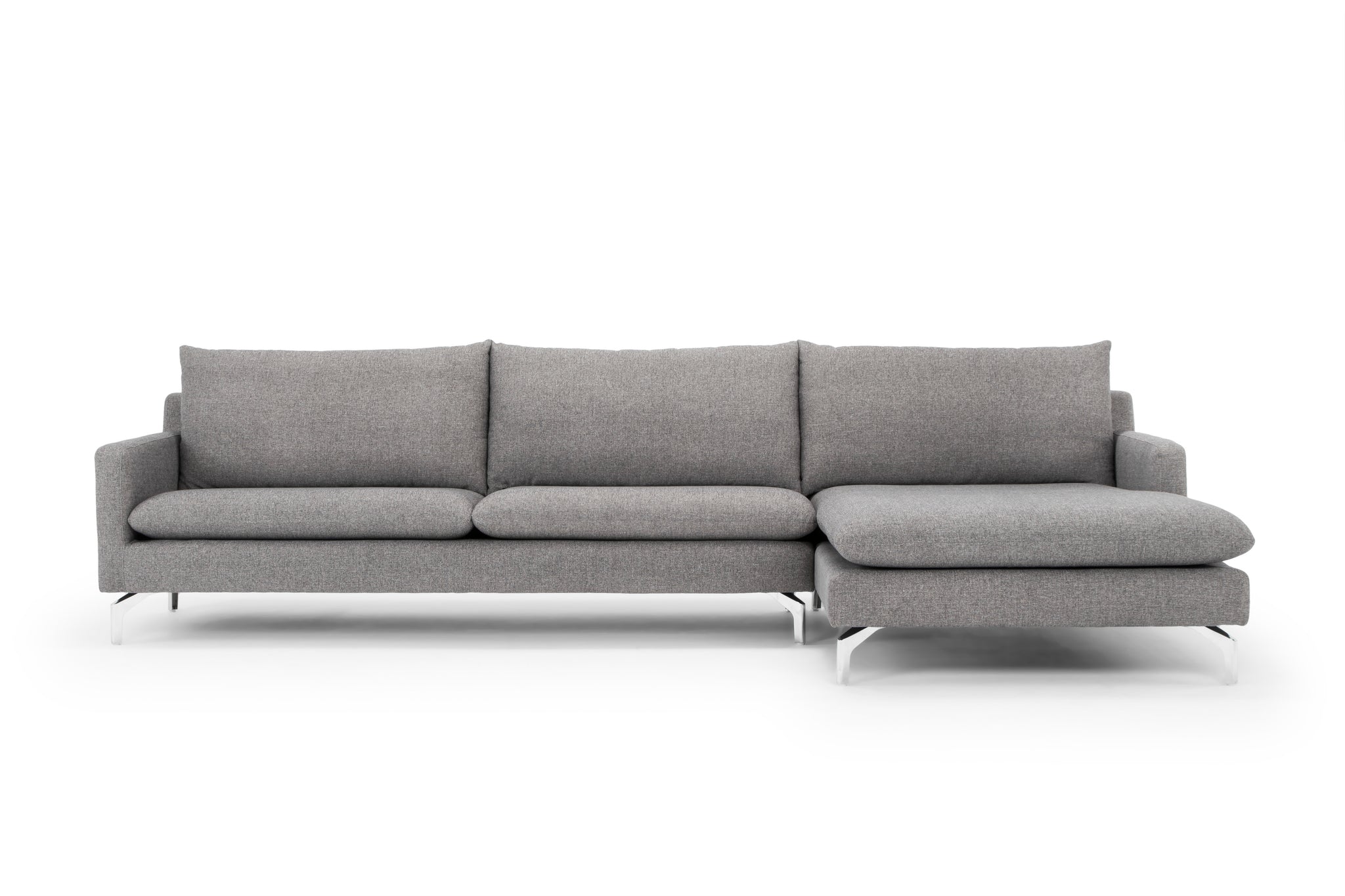 Urbia Anderson Sectional in Dark Grey