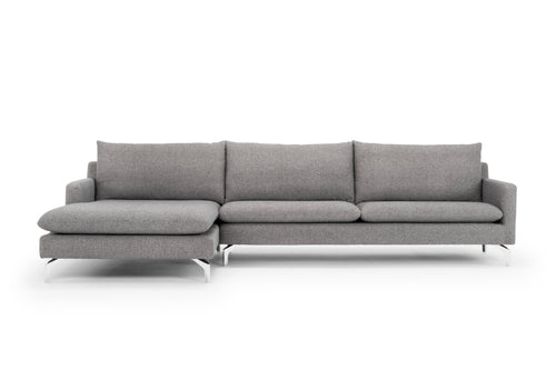 Urbia Anderson Sectional in Dark Grey