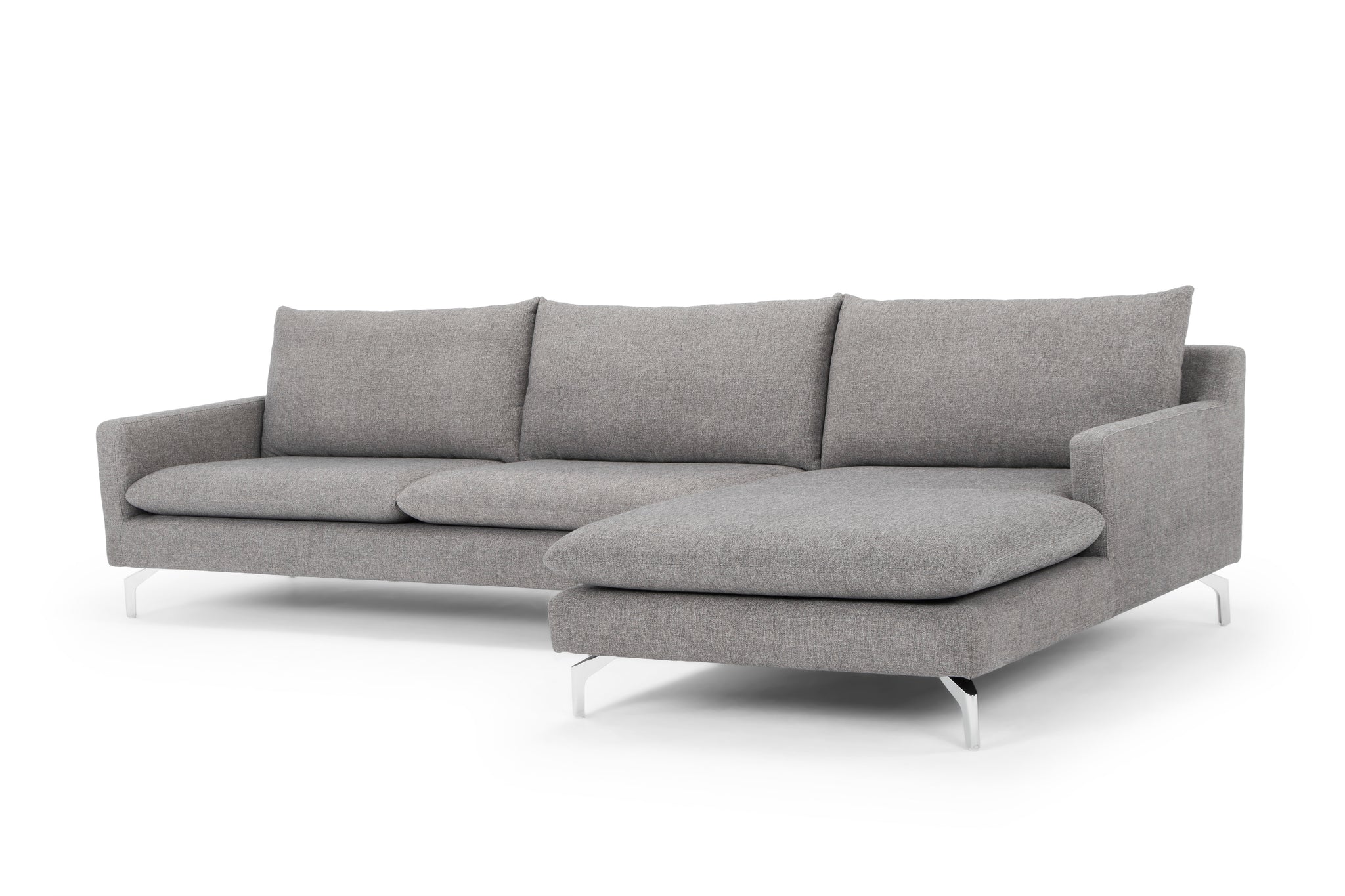Urbia Anderson Sectional in Dark Grey