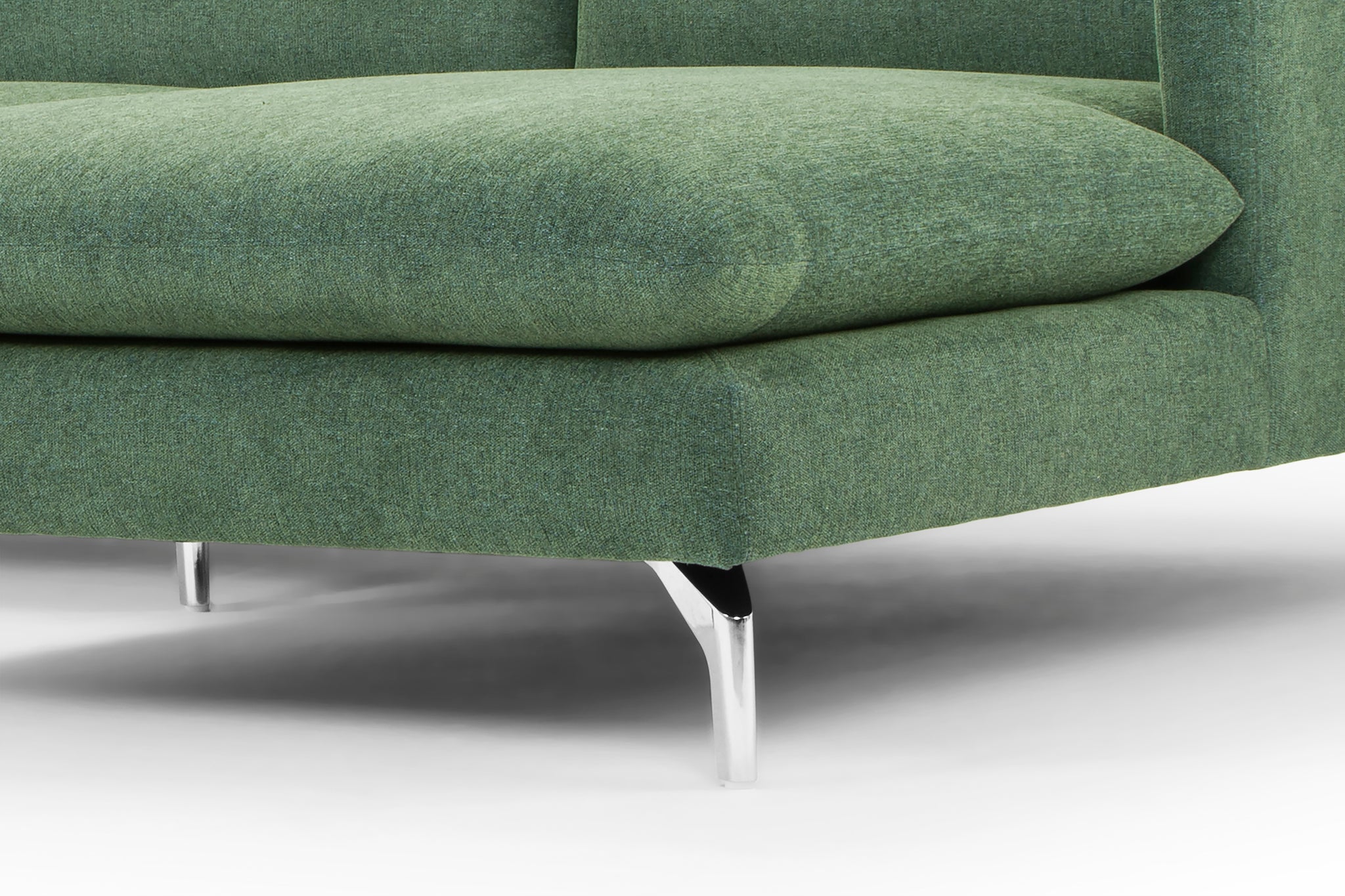 Urbia Anderson Sectional in Dark Green