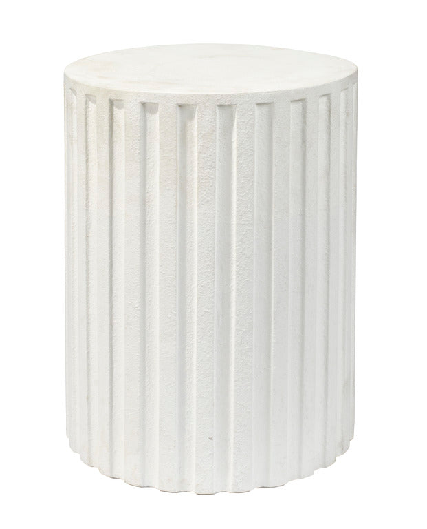 Jamie Young Fluted Column Side Table