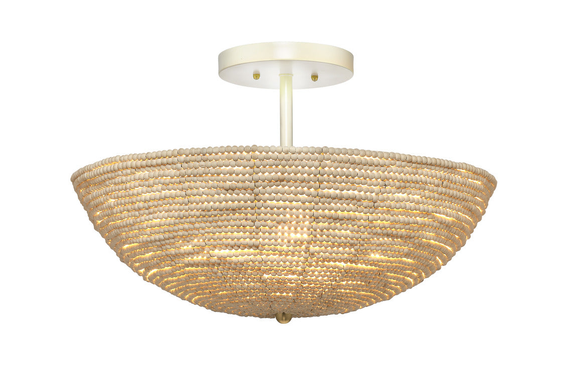 Jamie Young Tsunami Semi Flush Mount