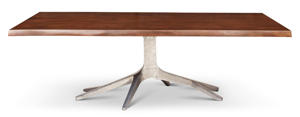 Urbia Trunk Walnut 94"W Dining Table