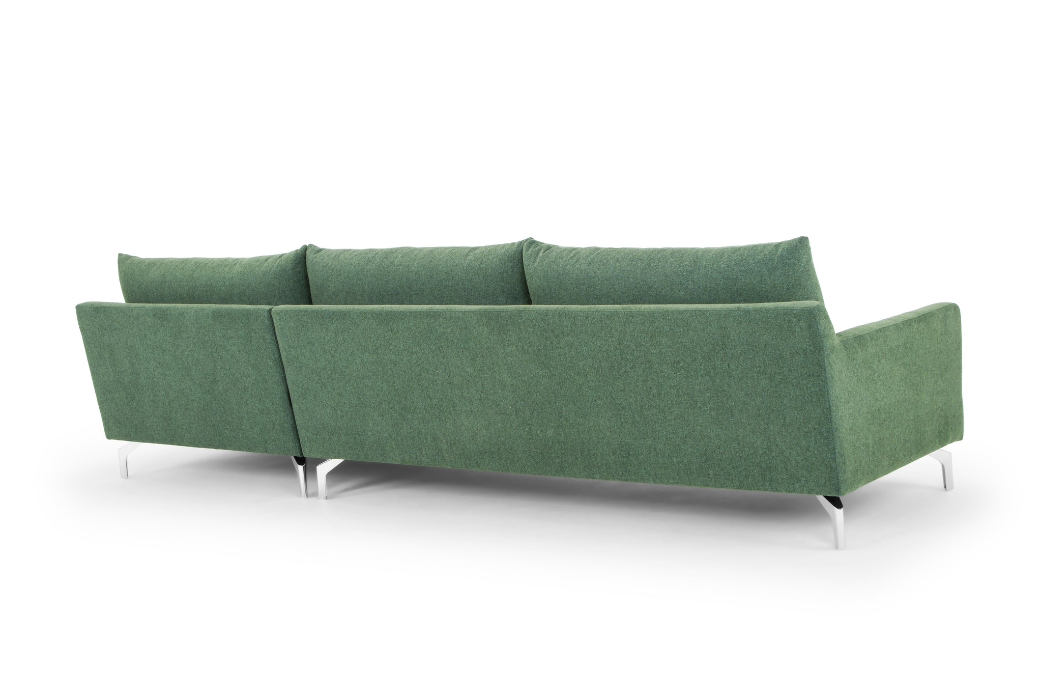 Urbia Anderson Sectional in Dark Green