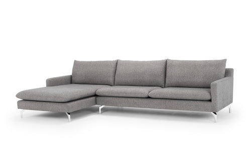 Urbia Anderson Sectional in Dark Grey