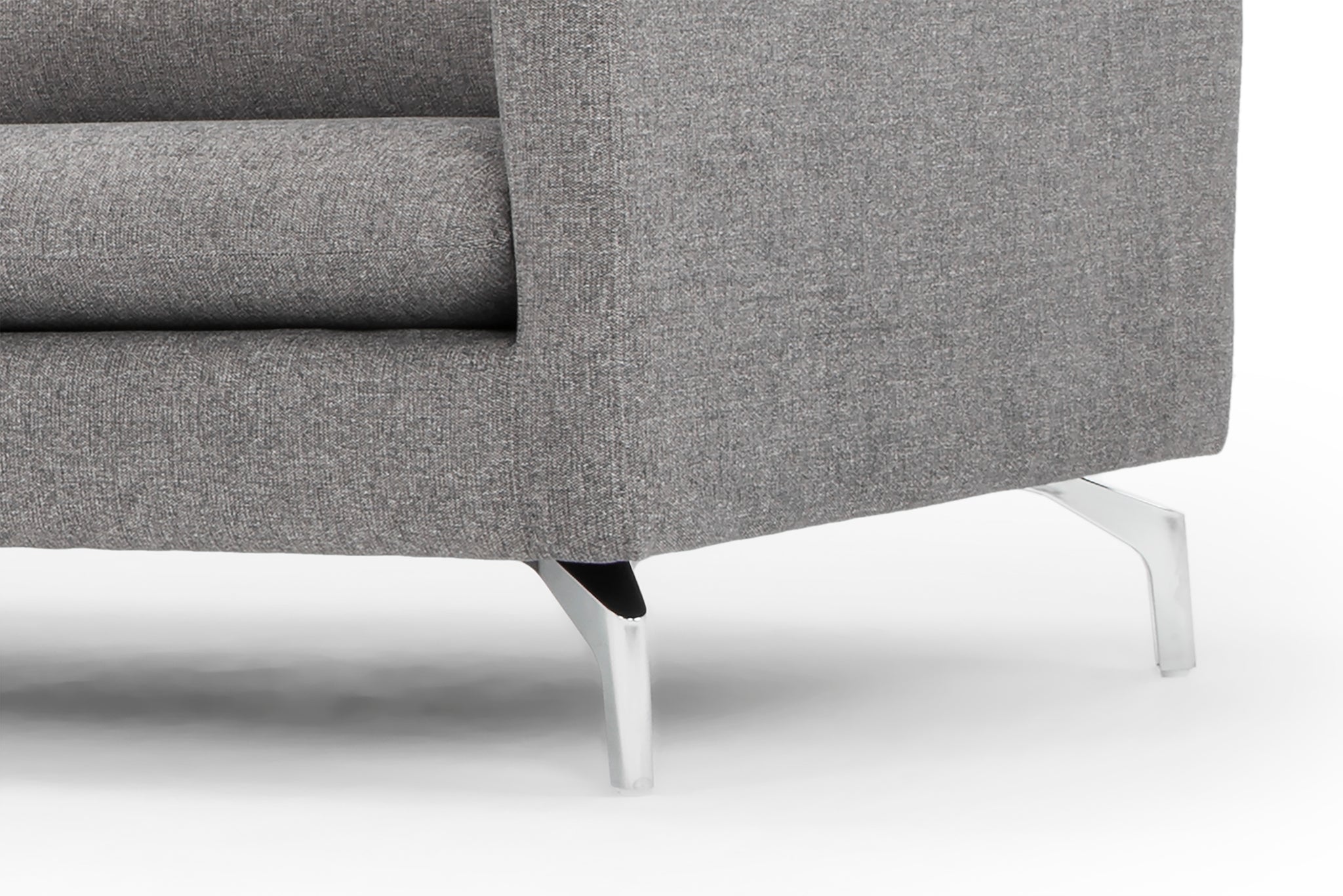 Urbia Anderson Sectional in Dark Grey