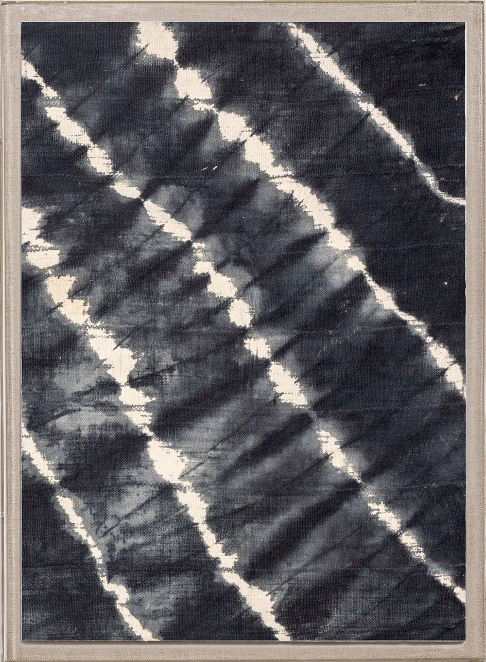 Indigo Mali Textile Art 1 by Natural Curiosities