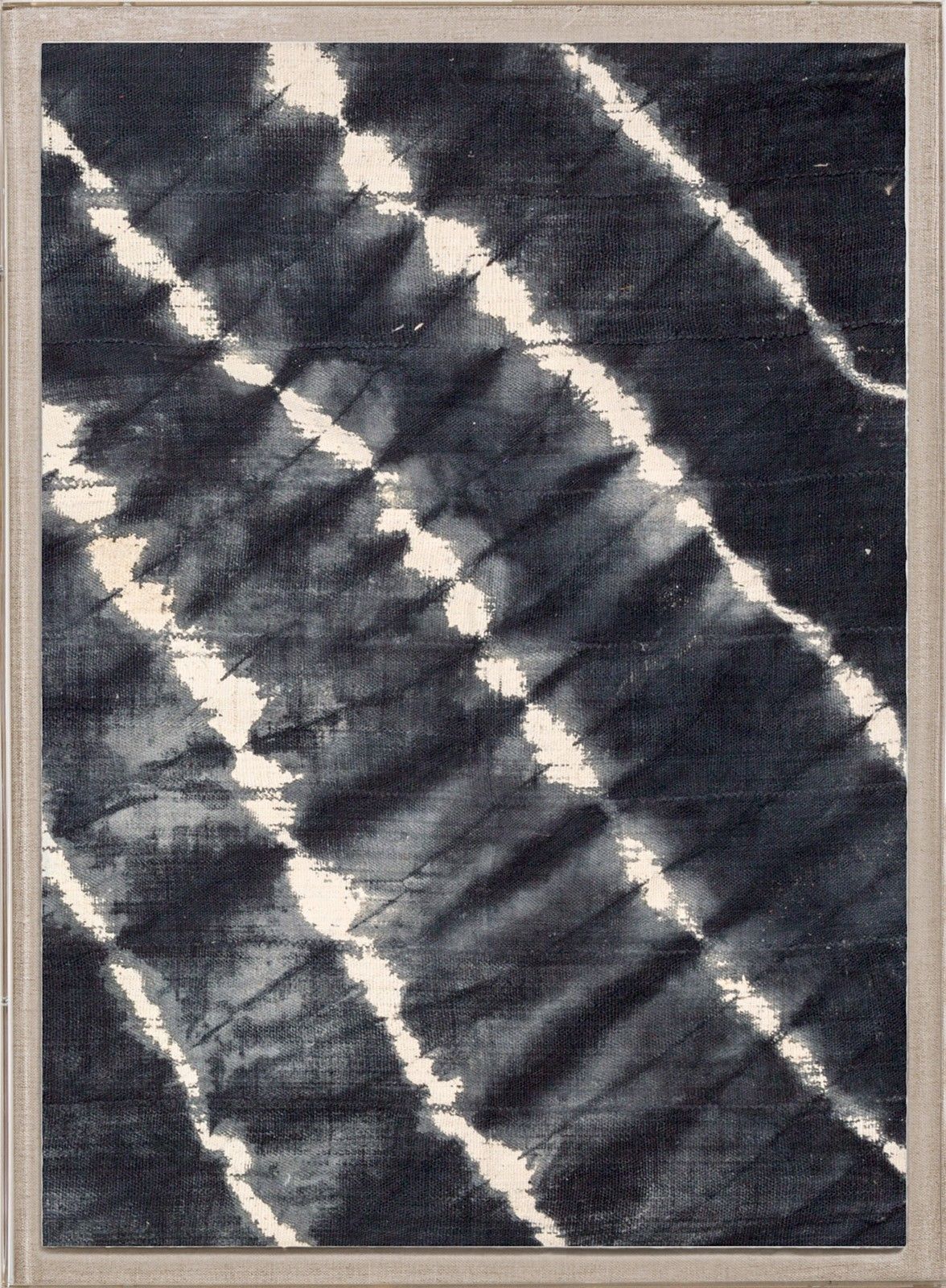 Indigo Mali Textile Art 1 by Natural Curiosities