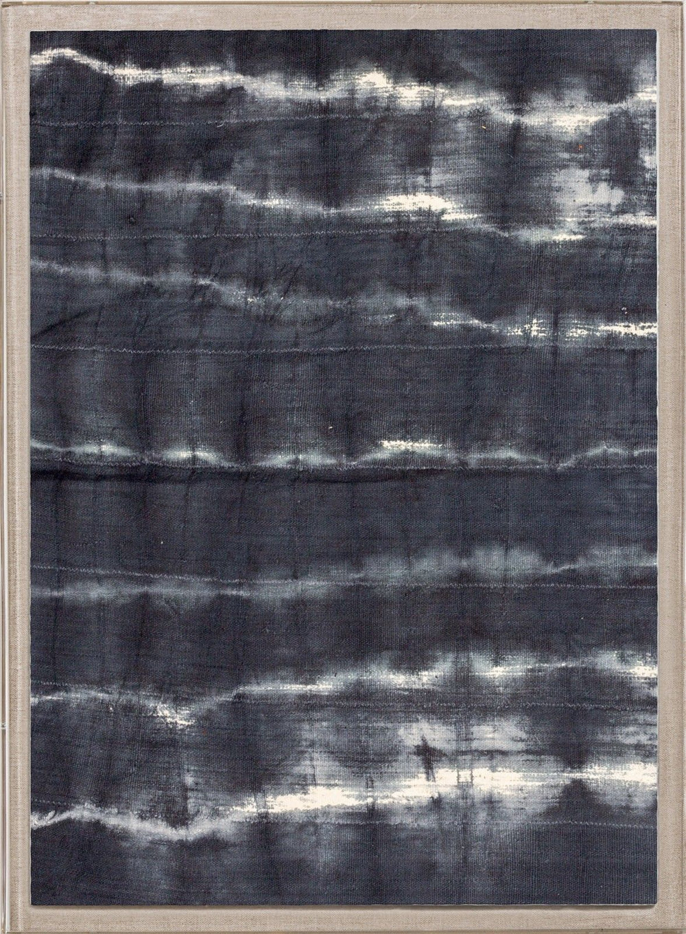 Indigo Mali Textile Art 5 by Natural Curiosities