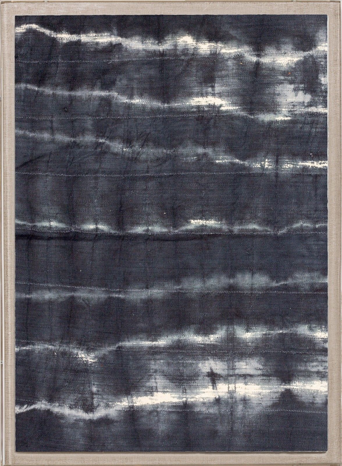 Indigo Mali Textile Art 5 by Natural Curiosities